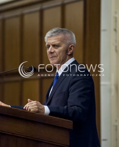  22.10.2013 WARSZAWA MAREK BELKA NA UNIWERSYTECIE WARSZAWSKIM N/Z MAREK BELKA  