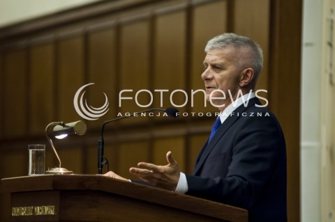  22.10.2013 WARSZAWA MAREK BELKA NA UNIWERSYTECIE WARSZAWSKIM N/Z MAREK BELKA  