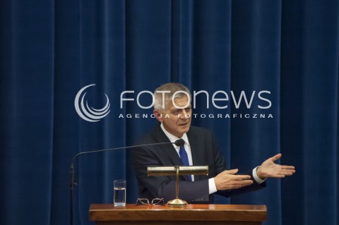  22.10.2013 WARSZAWA MAREK BELKA NA UNIWERSYTECIE WARSZAWSKIM N/Z MAREK BELKA  