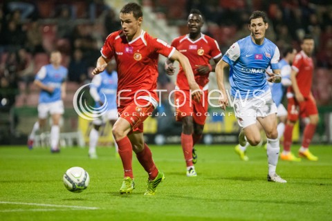  25.10.2013 LODZ PILKA NOZNA T-MOBILE EKSTRAKLASA SEZON 2013/2014 FOOTBALL POLISH EKSTRAKLASA SEASON WIDZEW LODZ - CRACOVIA KRAKOW N/Z JAKUB BARTKOWSKI   