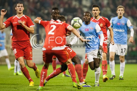  25.10.2013 LODZ PILKA NOZNA T-MOBILE EKSTRAKLASA SEZON 2013/2014 FOOTBALL POLISH EKSTRAKLASA SEASON WIDZEW LODZ - CRACOVIA KRAKOW N/Z SAID NTIBAZONKIZA   