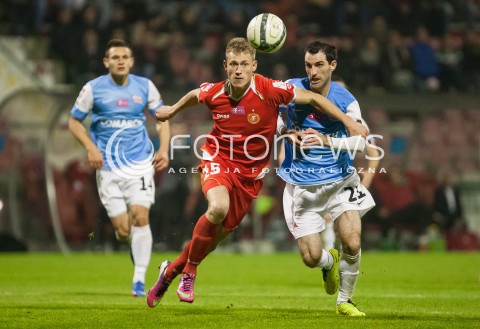  25.10.2013 LODZ PILKA NOZNA T-MOBILE EKSTRAKLASA SEZON 2013/2014 FOOTBALL POLISH EKSTRAKLASA SEASON WIDZEW LODZ - CRACOVIA KRAKOW N/Z EDUARDS VISNIAKOVS SLAWOMIR SZELIGA   