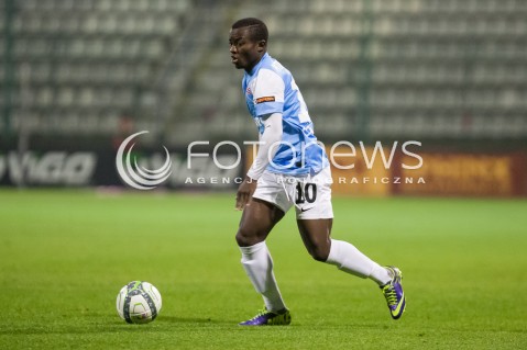  25.10.2013 LODZ PILKA NOZNA T-MOBILE EKSTRAKLASA SEZON 2013/2014 FOOTBALL POLISH EKSTRAKLASA SEASON WIDZEW LODZ - CRACOVIA KRAKOW N/Z SAIDI NTIBAZONKIZA SYLWETKA  