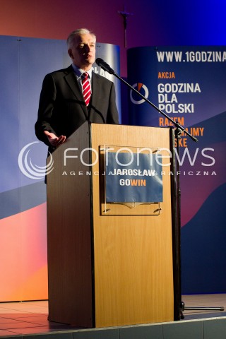  27.10.2013 RZESZOW<br />
KONWENCJA REGIONALNA JAROSLAWA GOWINA PT. GODZINA DLA POLSKI W RZESZOWIE<br />
N/Z JAROSLAW GOWIN<br />
 