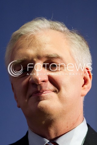  27.10.2013 RZESZOW<br />KONWENCJA REGIONALNA JAROSLAWA GOWINA PT. GODZINA DLA POLSKI W RZESZOWIE<br />N/Z JAROSLAW GOWIN GLOWKA PORTRET SYLWETKA<br /> 