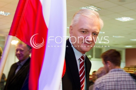  27.10.2013 RZESZOW<br /><br />KONWENCJA REGIONALNA JAROSLAWA GOWINA PT. GODZINA DLA POLSKI W RZESZOWIE<br /><br />N/Z JAROSLAW GOWIN<br /><br /> 