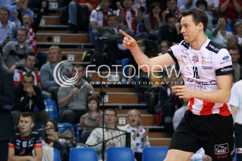  30.10.2013 RZESZOW POLAND<br />SIATKOWKA LIGA MISTRZOW MEN CEV VOLLEYBALL CHAMPIONS LEAGUE 2013 MATCH<br />ASSECO RESOVIA - BUDVANSKA RIVIJERA BUDVA<br />N/Z JOCHEN SCHOPS <br /> 