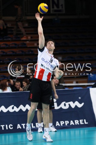  30.10.2013 RZESZOW POLAND<br />SIATKOWKA LIGA MISTRZOW MEN CEV VOLLEYBALL CHAMPIONS LEAGUE 2013 MATCH<br />ASSECO RESOVIA - BUDVANSKA RIVIJERA BUDVA<br />N/Z JOCHEN SCHOPS SYLWETKA <br /> 