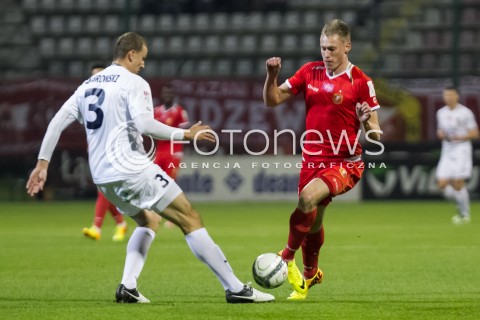  02.11.2013 LODZ PILKA NOZNA T-MOBILE EKSTRAKLASA SEZON 2013/2014 FOOTBALL POLISH EKSTRAKLASA SEASON WIDZEW LODZ - POGON SZCZECIN N/Z EDUARDS VISNIAKOVS   