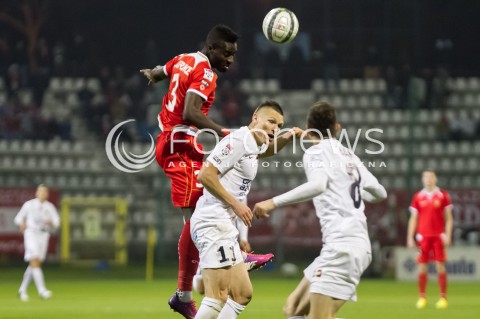  02.11.2013 LODZ PILKA NOZNA T-MOBILE EKSTRAKLASA SEZON 2013/2014 FOOTBALL POLISH EKSTRAKLASA SEASON WIDZEW LODZ - POGON SZCZECIN N/Z MARCIN ROBAK KEVIN LAFRANCE  