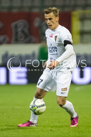  02.11.2013 LODZ PILKA NOZNA T-MOBILE EKSTRAKLASA SEZON 2013/2014 FOOTBALL POLISH EKSTRAKLASA SEASON WIDZEW LODZ - POGON SZCZECIN N/Z MAKSZMILIAN ROGALSKI SZLWETKA   