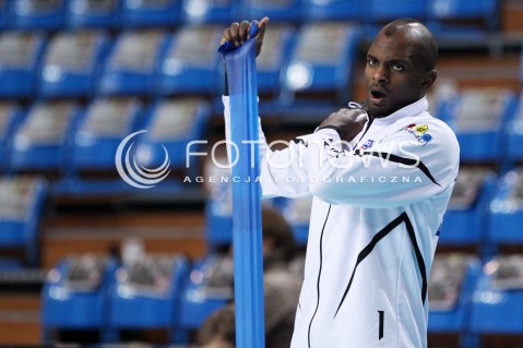  02.11.2013 RZESZOW <br />SIATKOWKA PLUS LIGA 2013/2014 MEN VOLLEYBALL POLAND POLISH PLUSLIGA LEAGUE SEASON 2013/2014 <br />MECZ ASSECO RESOVIA RZESZOW - TRANSFER BYDGOSZCZ<br />N/Z YASSER PORTUONDO <br /> 