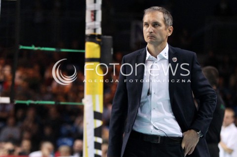  02.11.2013 RZESZOW <br />SIATKOWKA PLUS LIGA 2013/2014 MEN VOLLEYBALL POLAND POLISH PLUSLIGA LEAGUE SEASON 2013/2014 <br />MECZ ASSECO RESOVIA RZESZOW - TRANSFER BYDGOSZCZ<br />N/Z ANDRZEJ KOWAL ( TRENER ) <br /> 