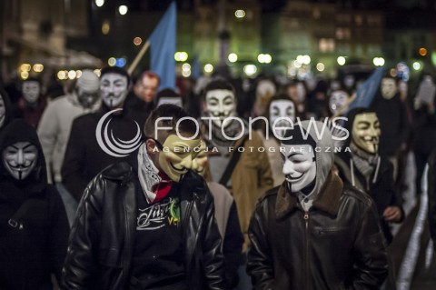 Marsz Miliona Masek w Warszawie