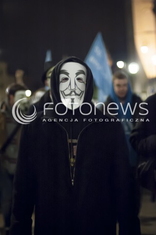  05.11.2013 WARSZAWA MARSZ MILIONA MASEK N/Z ANONIMOWI ANONYMOUS  