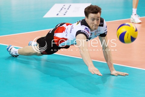  06.11.2013 RZESZOW POLAND <br />SIATKOWKA LIGA MISTRZOW MEN CEV VOLLEYBALL CHAMPIONS LEAGUE 2013 MATCH<br />ASSECO RESOVIA -  JIHOSTROJ CESKE BUDEJOVICE<br />N/Z JOCHEN SCHOPS SYLWETKA <br /> 