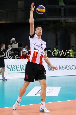  06.11.2013 RZESZOW POLAND <br />SIATKOWKA LIGA MISTRZOW MEN CEV VOLLEYBALL CHAMPIONS LEAGUE 2013 MATCH<br />ASSECO RESOVIA -  JIHOSTROJ CESKE BUDEJOVICE<br />N/Z JOCHEN SCHOPS SYLWETKA <br /> 