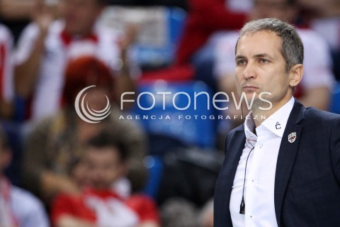  06.11.2013 RZESZOW POLAND <br />SIATKOWKA LIGA MISTRZOW MEN CEV VOLLEYBALL CHAMPIONS LEAGUE 2013 MATCH<br />ASSECO RESOVIA -  JIHOSTROJ CESKE BUDEJOVICE<br />N/Z ANDRZEJ KOWAL ( TRENER ) <br /> 
