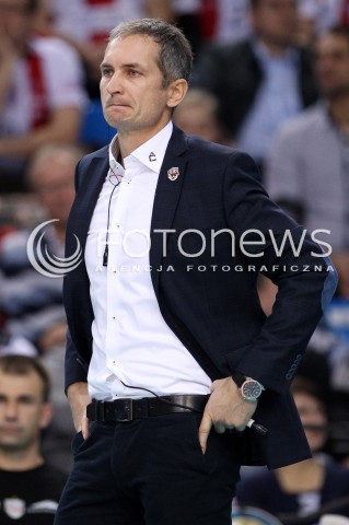  06.11.2013 RZESZOW POLAND <br />SIATKOWKA LIGA MISTRZOW MEN CEV VOLLEYBALL CHAMPIONS LEAGUE 2013 MATCH<br />ASSECO RESOVIA -  JIHOSTROJ CESKE BUDEJOVICE<br />N/Z ANDRZEJ KOWAL ( TRENER ) <br /> 