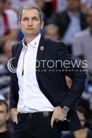  06.11.2013 RZESZOW POLAND <br />SIATKOWKA LIGA MISTRZOW MEN CEV VOLLEYBALL CHAMPIONS LEAGUE 2013 MATCH<br />ASSECO RESOVIA -  JIHOSTROJ CESKE BUDEJOVICE<br />N/Z ANDRZEJ KOWAL ( TRENER ) <br /> 