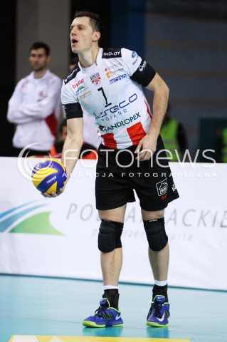  06.11.2013 RZESZOW POLAND <br />SIATKOWKA LIGA MISTRZOW MEN CEV VOLLEYBALL CHAMPIONS LEAGUE 2013 MATCH<br />ASSECO RESOVIA -  JIHOSTROJ CESKE BUDEJOVICE<br />N/Z OLIEG ACHREM SYLWETKA <br /> 
