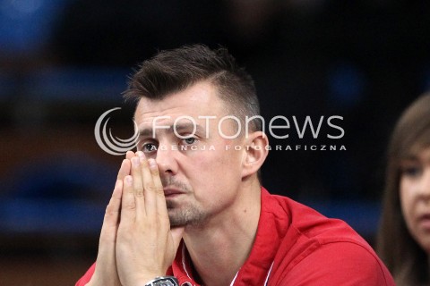  06.11.2013 RZESZOW POLAND <br />SIATKOWKA LIGA MISTRZOW MEN CEV VOLLEYBALL CHAMPIONS LEAGUE 2013 MATCH<br />ASSECO RESOVIA -  JIHOSTROJ CESKE BUDEJOVICE<br />N/Z KRZYSZTOF IGNACZAK NA TRYBUNACH<br /> 