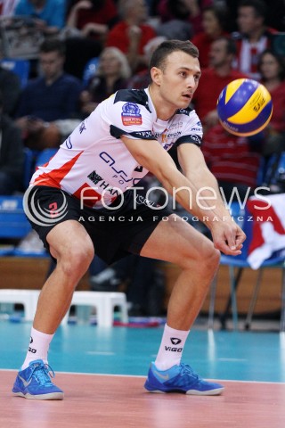  06.11.2013 RZESZOW POLAND <br />SIATKOWKA LIGA MISTRZOW MEN CEV VOLLEYBALL CHAMPIONS LEAGUE 2013 MATCH<br />ASSECO RESOVIA -  JIHOSTROJ CESKE BUDEJOVICE<br />N/Z PAUL LOTMAN SYLWETKA <br /> 