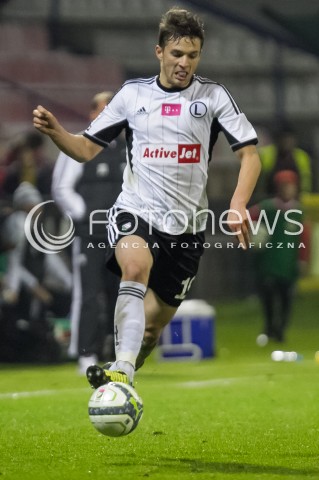  10.11.2013 LODZ PILKA NOZNA T-MOBILE EKSTRAKLASA SEZON 2012/2013 FOOTBALL POLISH EKSTRAKLASA SEASON WIDZEW LODZ - LEGIA WARSZAWA N/Z BARTOSZ BERESZYNSKI SYLWETKA   
