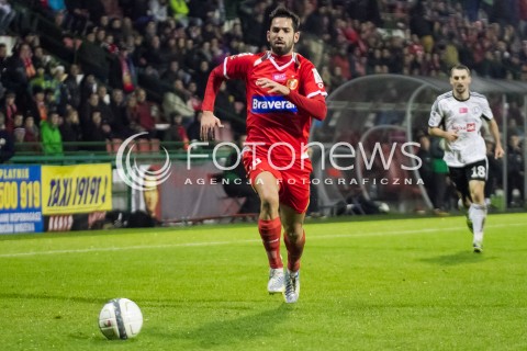  10.11.2013 LODZ PILKA NOZNA T-MOBILE EKSTRAKLASA SEZON 2012/2013 FOOTBALL POLISH EKSTRAKLASA SEASON WIDZEW LODZ - LEGIA WARSZAWA N/Z DE AMO PEREZ JONATHAN SYLWETKA   