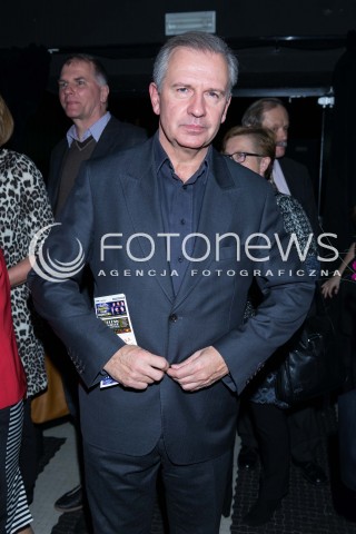  14.11.2013 WARSZAWA <br />SPEKTAKL MALZENSKI RAJD DAKAR W TEATRZE PALLADIUM<br />N/Z TOMASZ STOCKINGER<br /> 