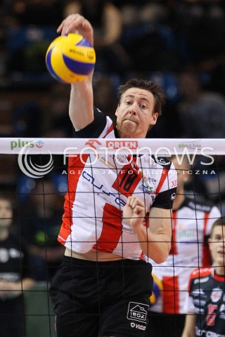  16.11.2013 RZESZOW <br />SIATKOWKA PLUS LIGA 2013/2014 MEN VOLLEYBALL POLAND POLISH PLUSLIGA LEAGUE SEASON 2013/2014 <br />MECZ ASSECO RESOVIA RZESZOW - AZS POLITECHNIKA WARSZAWSKA <br />N/Z JOCHEN SCHOPS SYLWETKA<br /> 