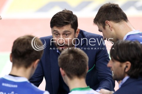  16.11.2013 RZESZOW <br />SIATKOWKA PLUS LIGA 2013/2014 MEN VOLLEYBALL POLAND POLISH PLUSLIGA LEAGUE SEASON 2013/2014 <br />MECZ ASSECO RESOVIA RZESZOW - AZS POLITECHNIKA WARSZAWSKA <br />N/Z JAKUB BEDNARUK ( TRENER ) <br /> 