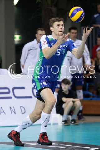  16.11.2013 RZESZOW <br />SIATKOWKA PLUS LIGA 2013/2014 MEN VOLLEYBALL POLAND POLISH PLUSLIGA LEAGUE SEASON 2013/2014 <br />MECZ ASSECO RESOVIA RZESZOW - AZS POLITECHNIKA WARSZAWSKA <br />N/Z PRZEMYSLAW SMOLINSKI SYLWETKA<br /> 
