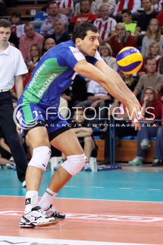  16.11.2013 RZESZOW <br />SIATKOWKA PLUS LIGA 2013/2014 MEN VOLLEYBALL POLAND POLISH PLUSLIGA LEAGUE SEASON 2013/2014 <br />MECZ ASSECO RESOVIA RZESZOW - AZS POLITECHNIKA WARSZAWSKA <br />N/Z IVAN KOLEV <br /> 