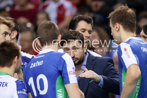  16.11.2013 RZESZOW <br />SIATKOWKA PLUS LIGA 2013/2014 MEN VOLLEYBALL POLAND POLISH PLUSLIGA LEAGUE SEASON 2013/2014 <br />MECZ ASSECO RESOVIA RZESZOW - AZS POLITECHNIKA WARSZAWSKA <br />N/Z JAKUB BEDNARUK ( TRENER ) <br /> 