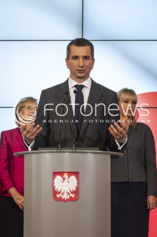 20.11.2013 WARSZAWA KONFERENCJA PRASOWA PREMIERA DONALDA TUSKA W SPRAWIE OGLOSZENIA NOWYCH CZLONKOW RADY MINISTROW N/Z MATEUSZ SZCZUREK  