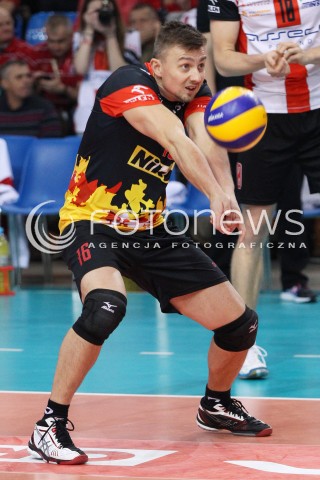  27.11.2013 RZESZOW <br />SIATKOWKA PLUS LIGA 2013/2014 MEN VOLLEYBALL POLAND POLISH PLUSLIGA LEAGUE SEASON 2013/2014 <br />MECZ ASSECO RESOVIA RZESZOW - ZAKSA KEDZIERZYN KOZLE <br />N/Z KRZYSZTOF IGNACZAK SYLWETKA<br /> 
