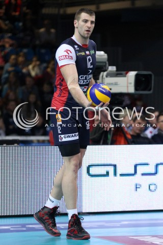  27.11.2013 RZESZOW <br />SIATKOWKA PLUS LIGA 2013/2014 MEN VOLLEYBALL POLAND POLISH PLUSLIGA LEAGUE SEASON 2013/2014 <br />MECZ ASSECO RESOVIA RZESZOW - ZAKSA KEDZIERZYN KOZLE <br />N/Z GRZEGORZ BOCIEK SYLWETKA<br /> 