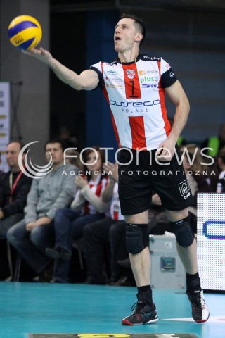  27.11.2013 RZESZOW <br />SIATKOWKA PLUS LIGA 2013/2014 MEN VOLLEYBALL POLAND POLISH PLUSLIGA LEAGUE SEASON 2013/2014 <br />MECZ ASSECO RESOVIA RZESZOW - ZAKSA KEDZIERZYN KOZLE <br />N/Z OLIEG ACHREM ALEH AKHREM SYLWETKA<br /> 