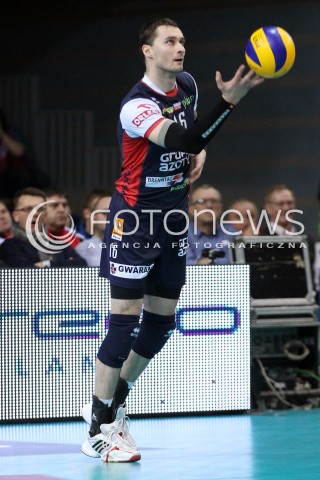  27.11.2013 RZESZOW <br />SIATKOWKA PLUS LIGA 2013/2014 MEN VOLLEYBALL POLAND POLISH PLUSLIGA LEAGUE SEASON 2013/2014 <br />MECZ ASSECO RESOVIA RZESZOW - ZAKSA KEDZIERZYN KOZLE <br />N/Z MICHAL RUCIAK SYLWETKA<br /> 