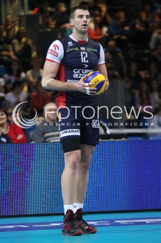  27.11.2013 RZESZOW <br />SIATKOWKA PLUS LIGA 2013/2014 MEN VOLLEYBALL POLAND POLISH PLUSLIGA LEAGUE SEASON 2013/2014 <br />MECZ ASSECO RESOVIA RZESZOW - ZAKSA KEDZIERZYN KOZLE <br />N/Z GRZEGORZ BOCIEK SYLWETKA<br /> 