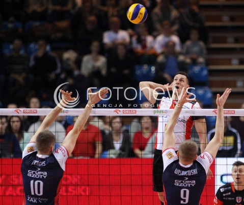  27.11.2013 RZESZOW <br />SIATKOWKA PLUS LIGA 2013/2014 MEN VOLLEYBALL POLAND POLISH PLUSLIGA LEAGUE SEASON 2013/2014 <br />MECZ ASSECO RESOVIA RZESZOW - ZAKSA KEDZIERZYN KOZLE <br />N/Z OLIEG ACHREM ALEH AKHREM WOJCIECH FERENS LUKASZ WISNIEWSKI <br /> 