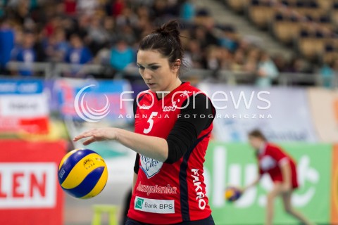  29.11.2013 LODZSIATKOWKA ORLEN LIGA SEZON 2013/2014 VOLLEYBALL POLISH SEASON BUDOWLANI LODZ - POLSKI CUKIER MUSZYNIANKA FAKRO BANK BPS MUSZYNA N/Z  MAGDALENA PIATEK SYLWETKA  