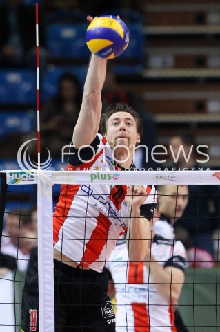  30.11.2013 RZESZOW <br />SIATKOWKA PLUS LIGA 2013/2014 MEN VOLLEYBALL POLAND POLISH PLUSLIGA LEAGUE SEASON 2013/2014 <br />MECZ ASSECO RESOVIA RZESZOW - LOTOS TREFL GDANSK<br />N/Z JOCHEN SCHOPS SYLWETKA<br /> 