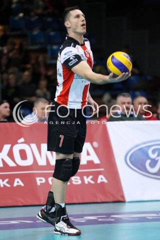  30.11.2013 RZESZOW <br />SIATKOWKA PLUS LIGA 2013/2014 MEN VOLLEYBALL POLAND POLISH PLUSLIGA LEAGUE SEASON 2013/2014 <br />MECZ ASSECO RESOVIA RZESZOW - LOTOS TREFL GDANSK<br />N/Z OLIEG ACHREM ALEH AKHREM SYLWETKA<br /> 