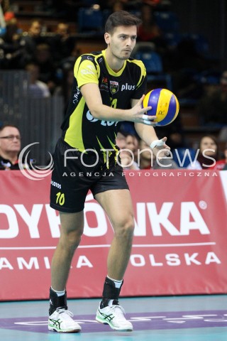  30.11.2013 RZESZOW <br />SIATKOWKA PLUS LIGA 2013/2014 MEN VOLLEYBALL POLAND POLISH PLUSLIGA LEAGUE SEASON 2013/2014 <br />MECZ ASSECO RESOVIA RZESZOW - LOTOS TREFL GDANSK<br />N/Z BARTOSZ GAWRYSZEWSKI SYLWETKA<br /> 