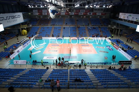  30.11.2013 RZESZOW <br />SIATKOWKA PLUS LIGA 2013/2014 MEN VOLLEYBALL POLAND POLISH PLUSLIGA LEAGUE SEASON 2013/2014 <br />MECZ ASSECO RESOVIA RZESZOW - LOTOS TREFL GDANSK<br />N/Z HALA PODPROMIE WIDOK VIEW TRYBUNY<br /> 