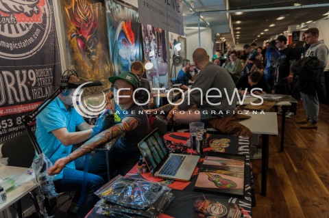  30.11.2013 WARSZAWA PEPSI ARENA<br />1ST WARSAW TATOO CONVENTION 2013<br />N/Z UCZESTNIK<br /> 