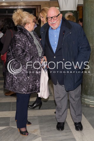  02.12.2013 WARSZAWA TEATR ATENEUM<br />HEROINA POLSKIEGO KINA 2013<br />N/Z JERZY HOFFMAN<br /> 