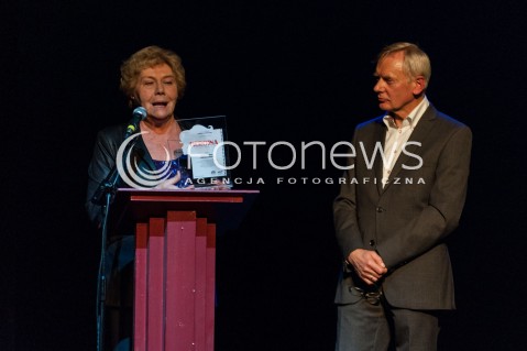  02.12.2013 WARSZAWA TEATR ATENEUM<br />HEROINA POLSKIEGO KINA 2013<br />N/Z TERESA LIPOWSKA ANDRZEJ PRECIGS<br /> 